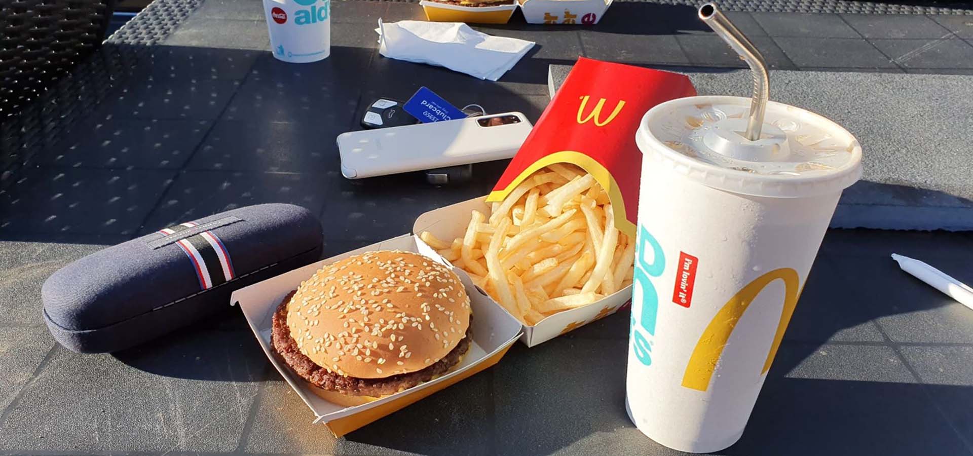 Excess Lunch Maccy Ds