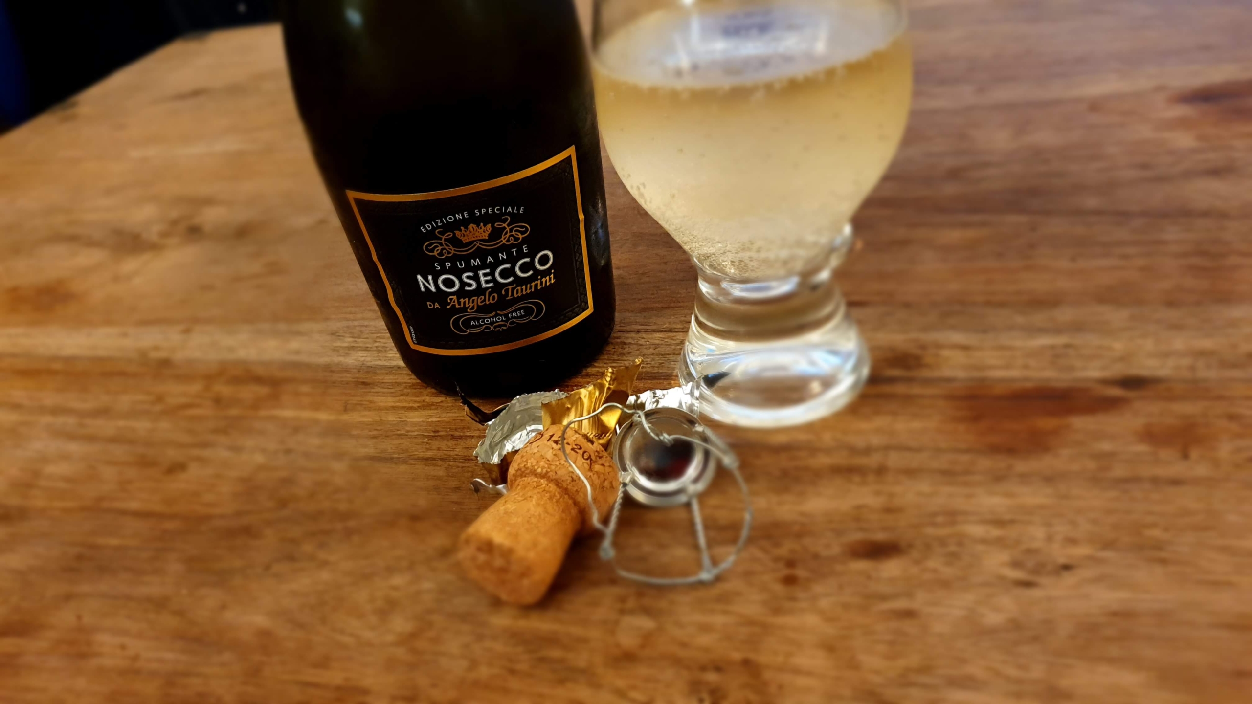 Nosecco last bubbles for a while